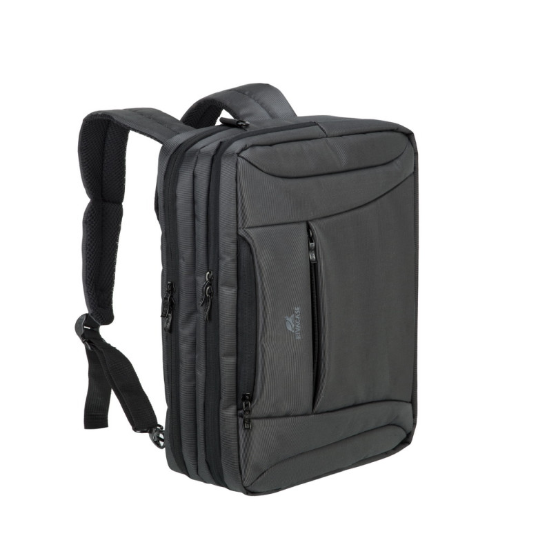 Сумка-трансформер для ноутбука 16", 8290 charcoal black