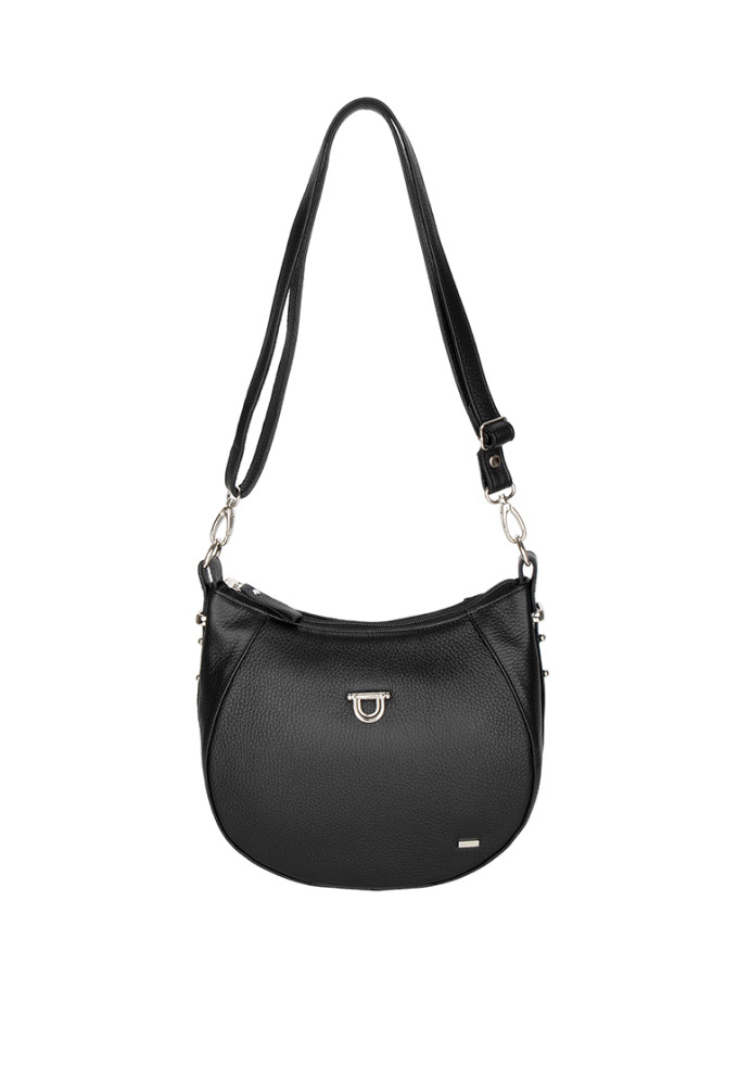 Сумка Esse 78398 АЙЛИН DARK кожа флотер черная Сумка Esse 78398 АЙЛИН DARK кожа флотер черная