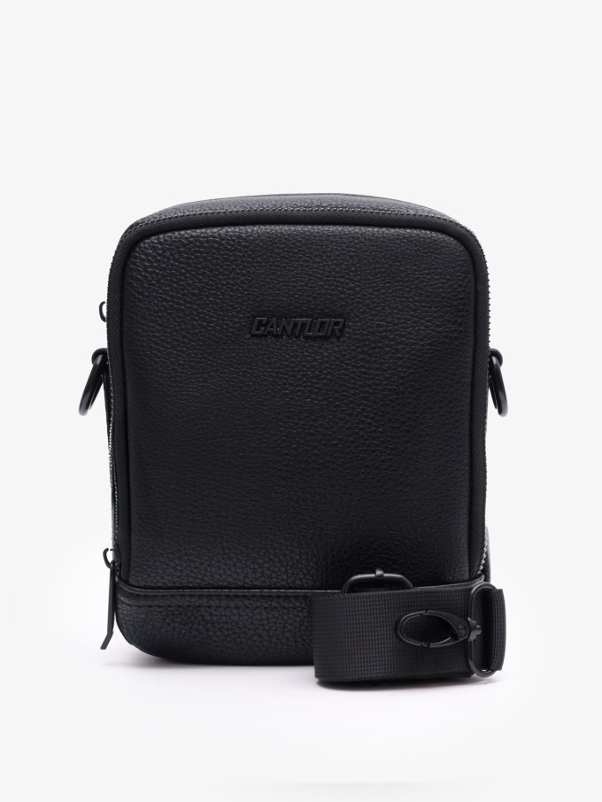 Сумка мужская Cantlor Ж03-G328 черная Сумка мужская Cantlor Ж03-G328 черная