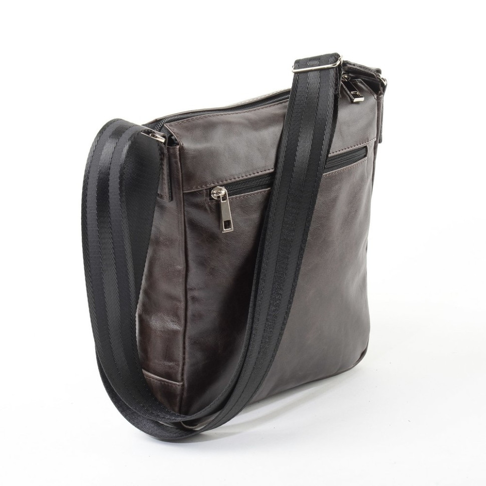 Мужская сумка-планшет Maxsimo Tarnavsky 1040 тёмно-коричневая