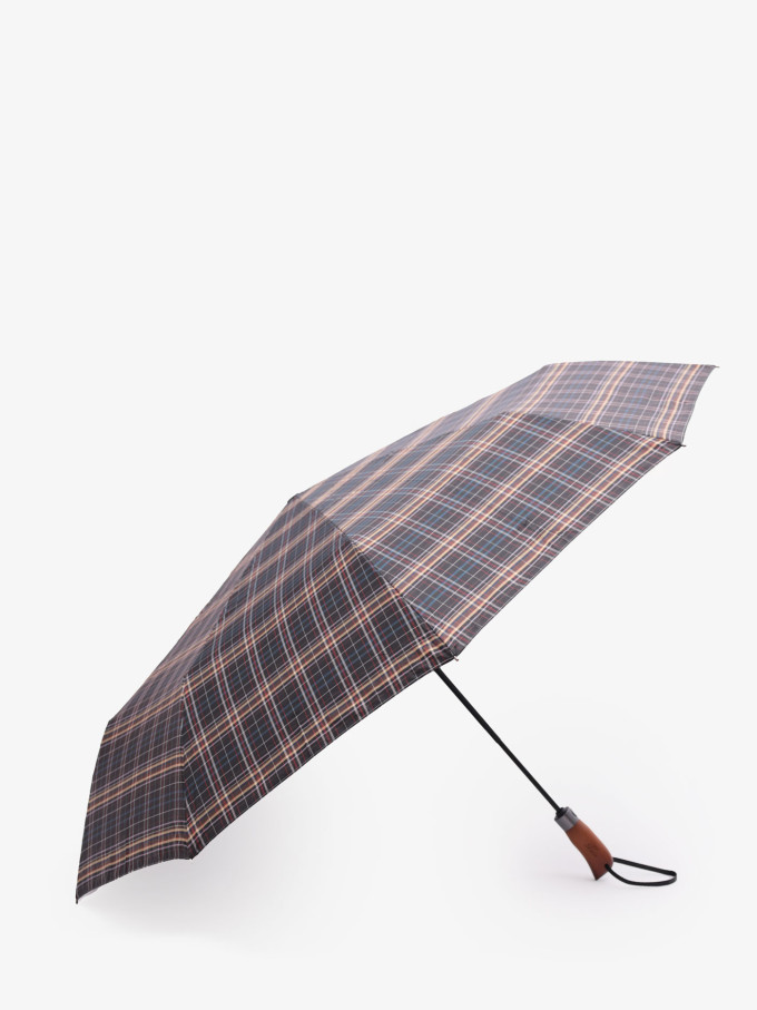 Зонт автомат семейный Sponsa 3514 SCYW, ручка дерево, 9 спиц Зонт автомат семейный Sponsa 3514 SCYW, ручка дерево, 9 спиц