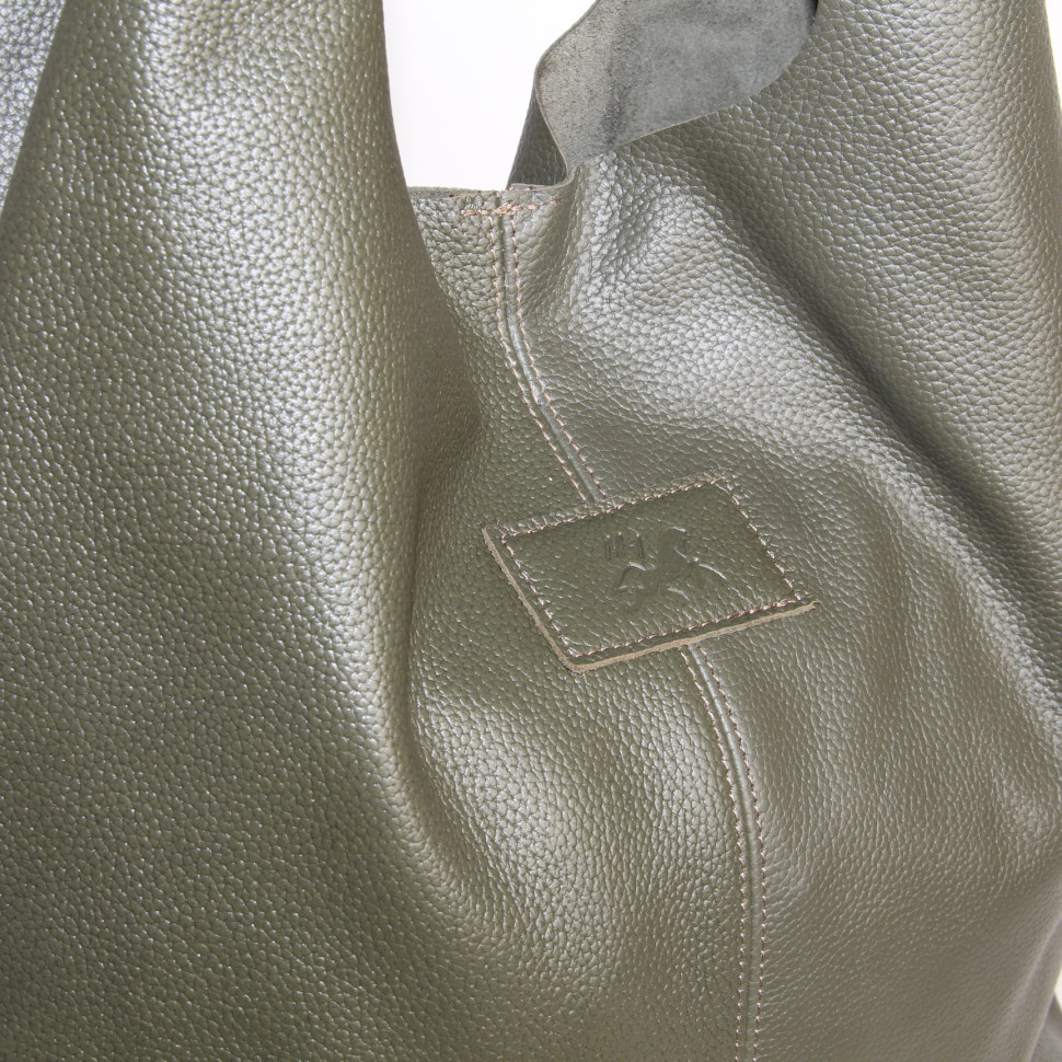 Сумка-шопер из кожи Maxsimo Tarnavsky 2001 хаки Сумка-шопер из кожи Maxsimo Tarnavsky 2001 хаки