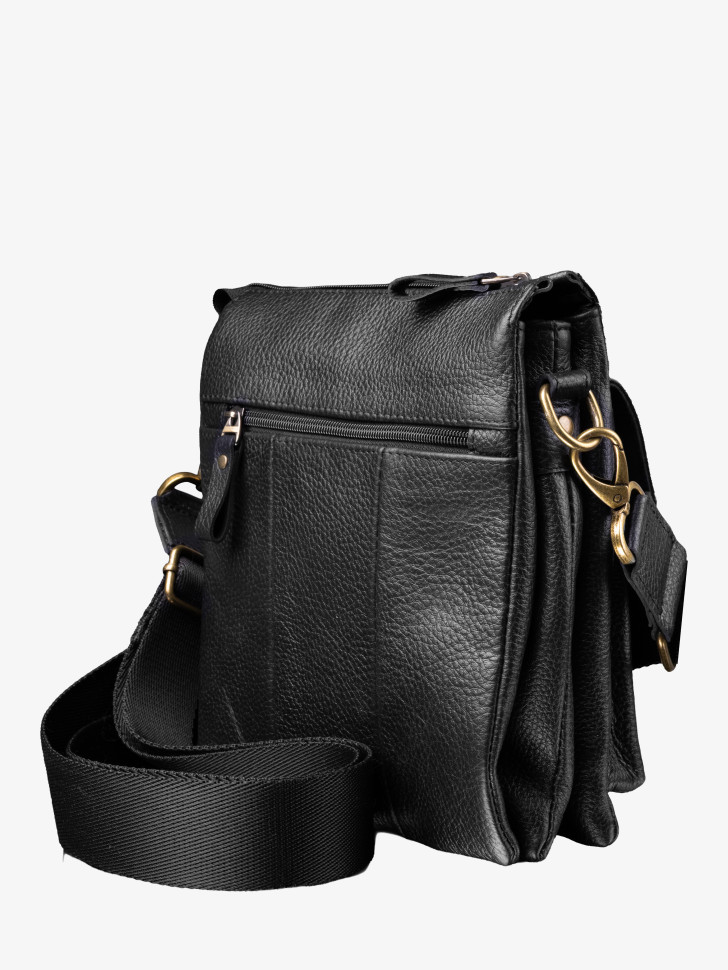 Сумка мужская  Baggins 0108 фл.черная