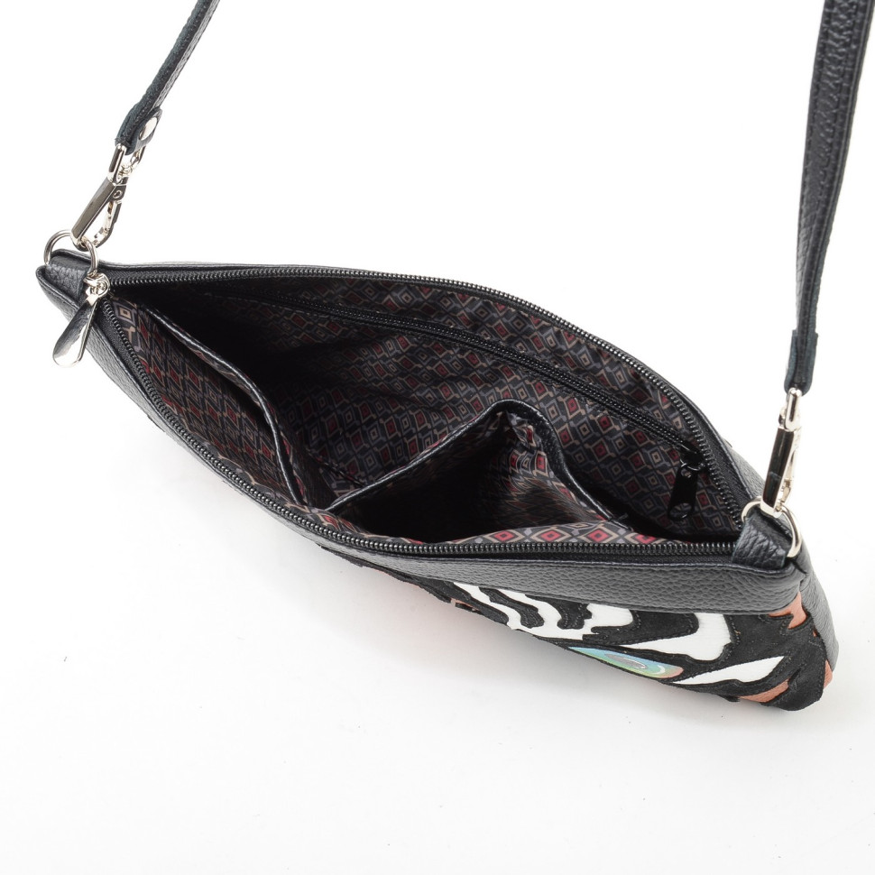 Сумка женская Protege, ДС-251-72 Кот №44 чёрная