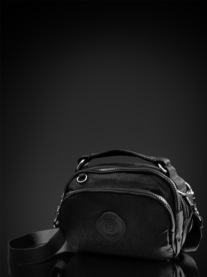 Сумка Bobo, 9048-3 черная Сумка Bobo, 9048-3 черная