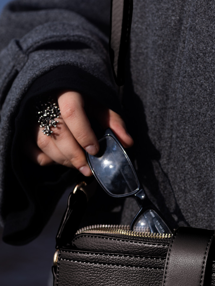 Сумка женская David Jones 7437-1 black Сумка женская David Jones 7437-1 black