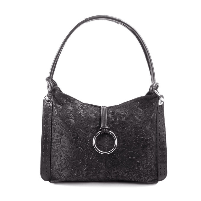 Сумка женская итальянская Roberta Firenze sissi 153 чёрная Сумка женская итальянская Roberta Firenze sissi 153 чёрная