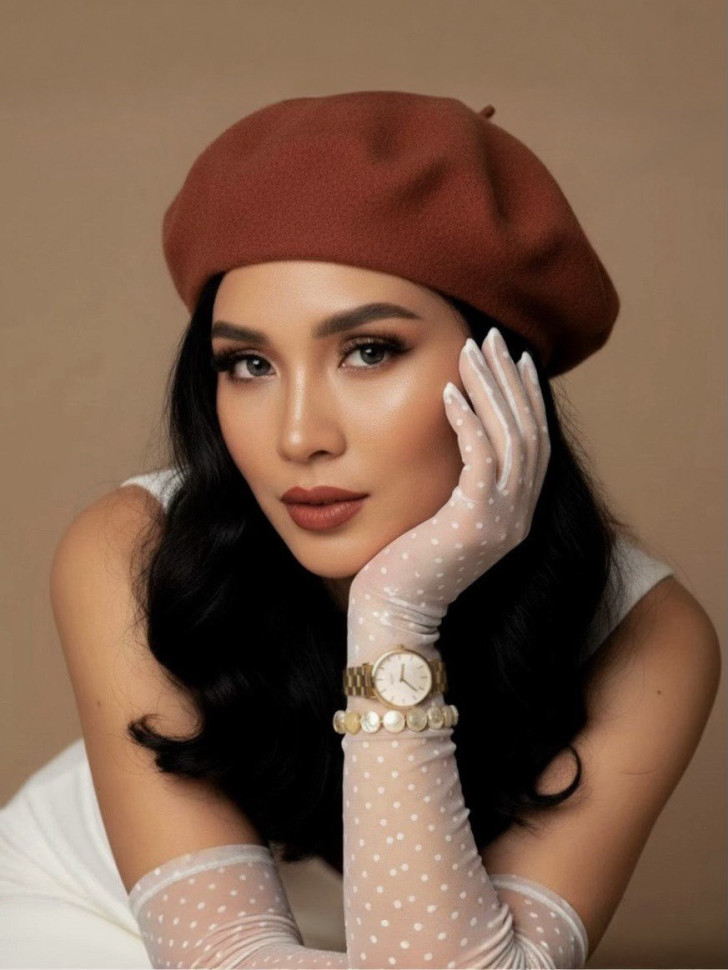 Берет женский Stigler, терракот Берет женский Stigler, терракот