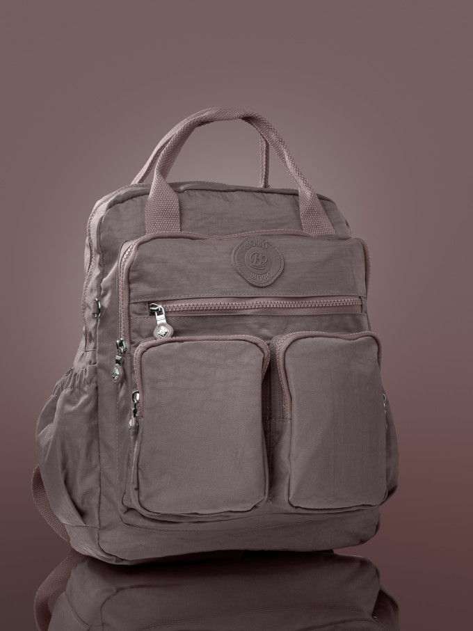 Рюкзак женский Bobo 1812 тёмно-бежевый Рюкзак женский Bobo 1812 тёмно-бежевый