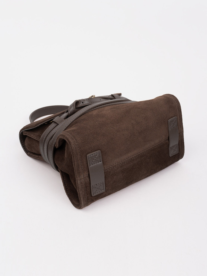 Сумка Lamagio 68920 замша коричневая Сумка Lamagio 68920 замша коричневая