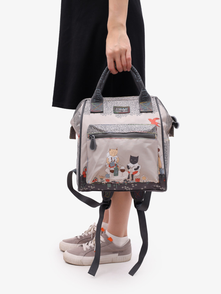 Сумка-рюкзак Minigirl 20186 коты