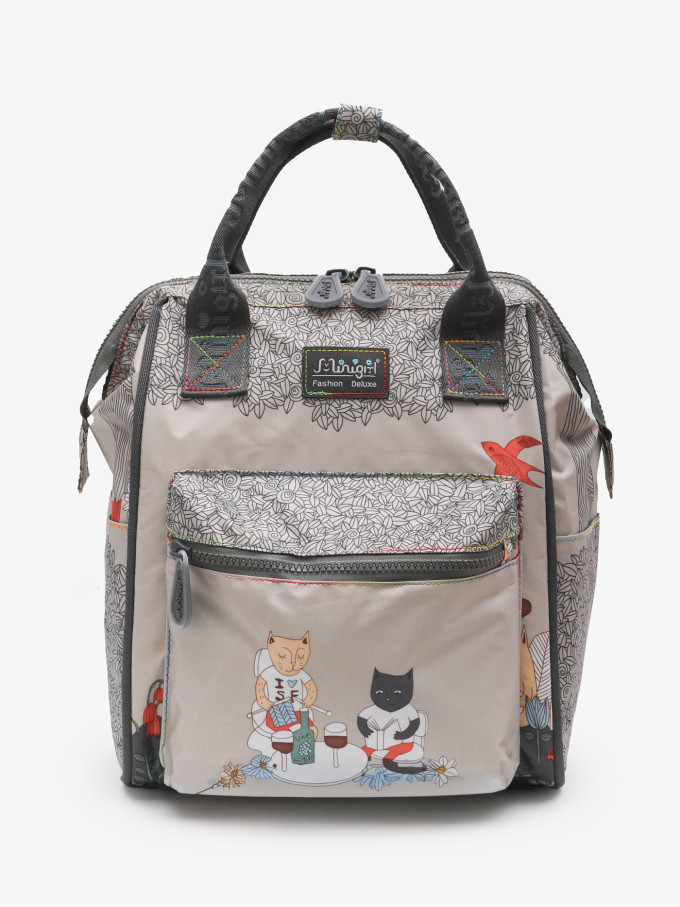 Сумка-рюкзак Minigirl 20186 коты Сумка-рюкзак Minigirl 20186 коты