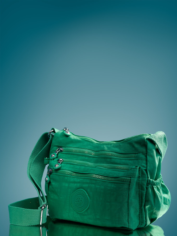 Сумка женская Bobo 1511-2 ярко-зелёная Сумка женская Bobo 1511-2 ярко-зелёная