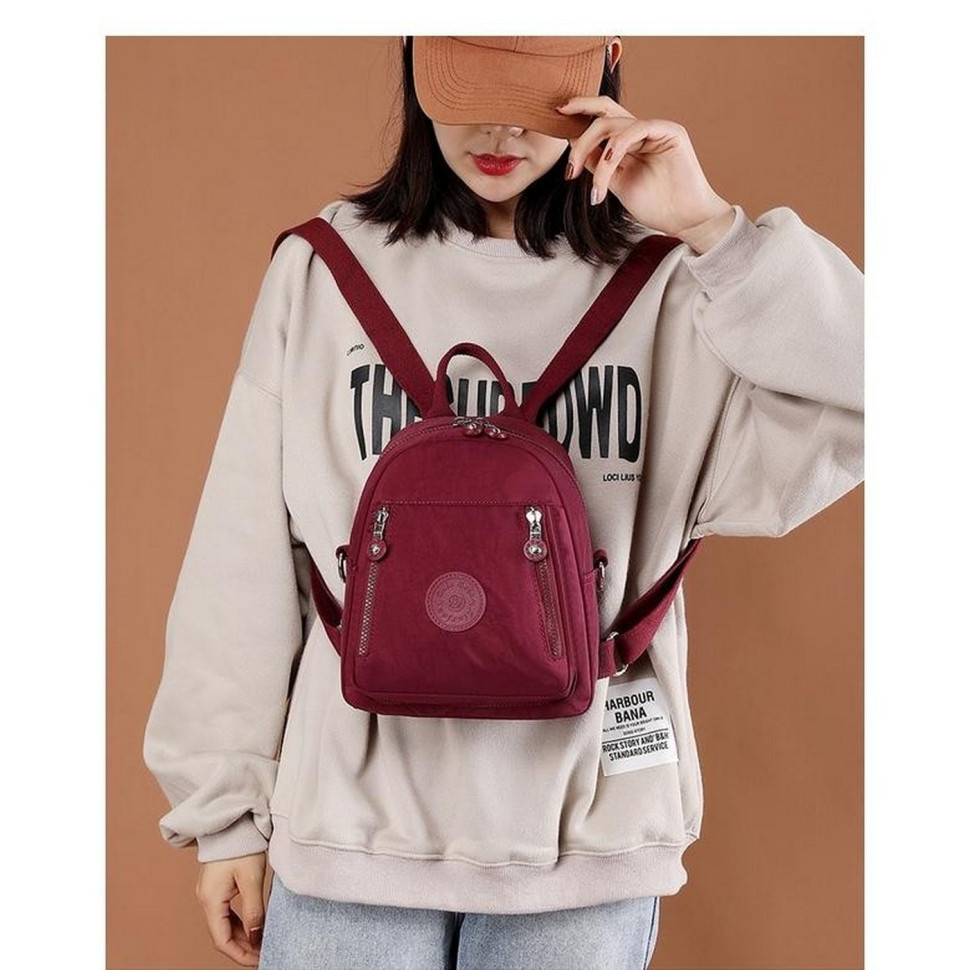 Рюкзак-сумка женский Bobo 8304-8 чёрный Рюкзак-сумка женский Bobo 8304-8 чёрный