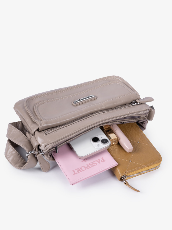 Сумка Runyi, 7017 бежевая Сумка Runyi, 7017 бежевая