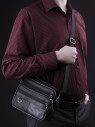 Сумка мужская  Baggins 8721 черная