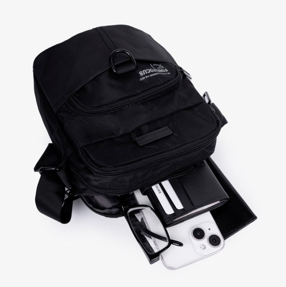 Сумка Aotian Б 65324 черная Сумка Aotian Б 65324 черная