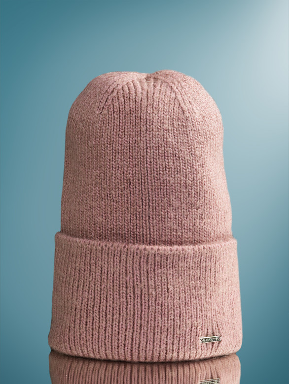Шапка женская 12850 MARHATTER пепельная роза (56-58)
