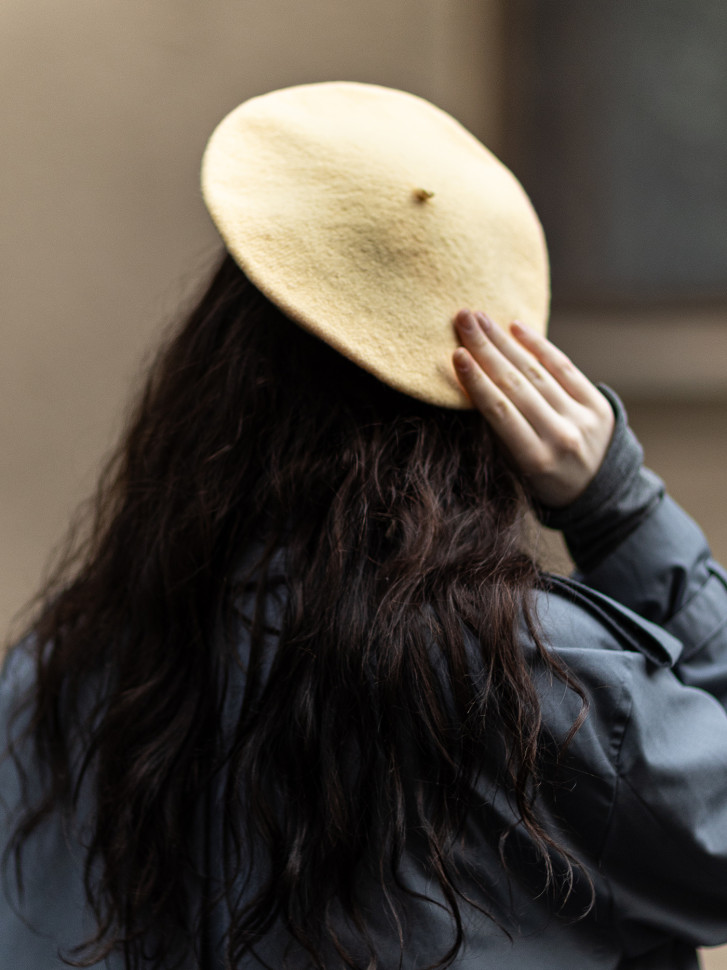 Берет женский Stigler, шампань Берет женский Stigler, шампань