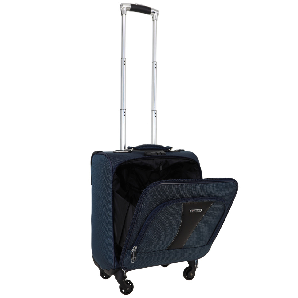 Чемодан пилот-кейс Rion+, 433 синий 18"