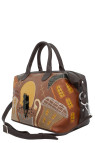 Сумка Protege ДС-195-196 "Город №6" темно-коричневый