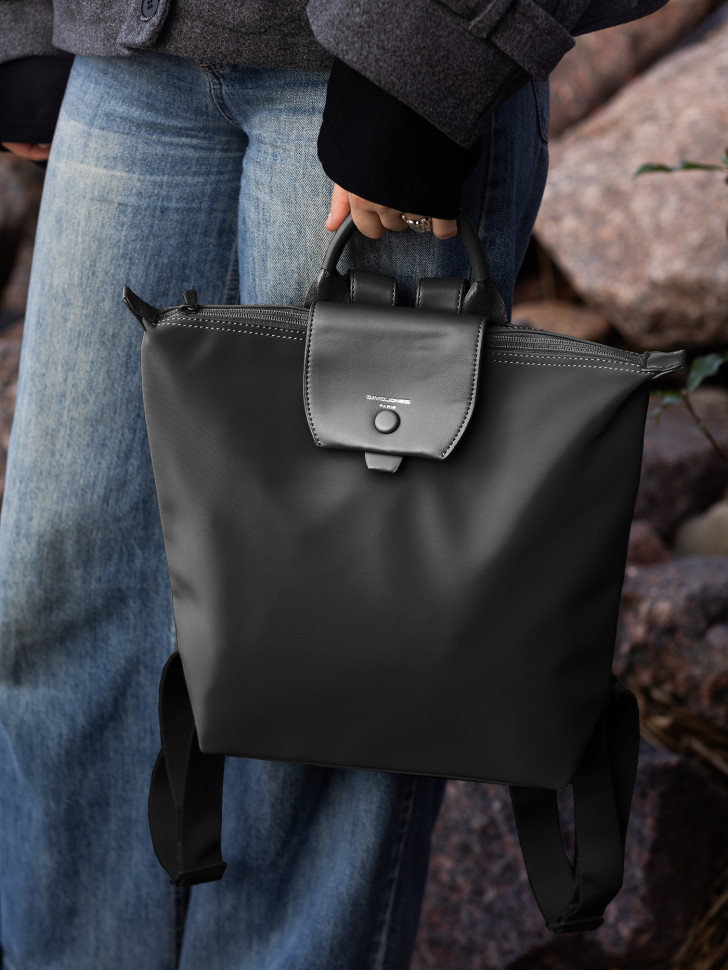 Рюкзак городской David Jones 7632 black Рюкзак городской David Jones 7632 black