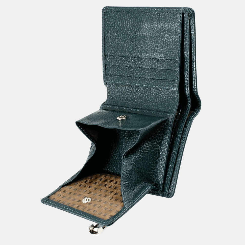 Портмоне женское ПЖ-475-1585 т.зелёное Портмоне женское ПЖ-475-1585 т.зелёное