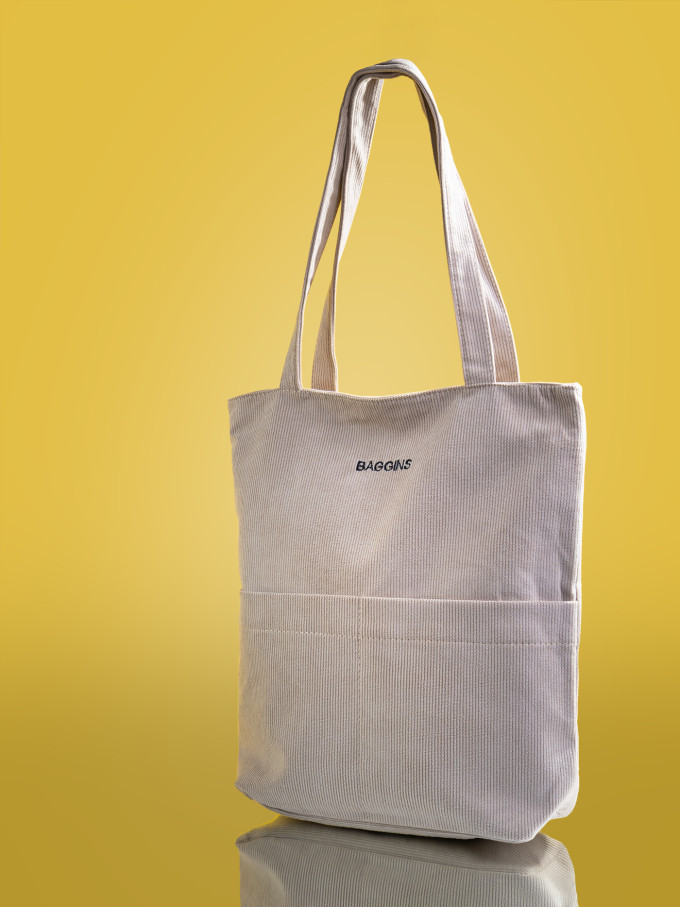 Сумка-шопер Baggins 762 темно-бежевая Сумка-шопер Baggins 762 темно-бежевая