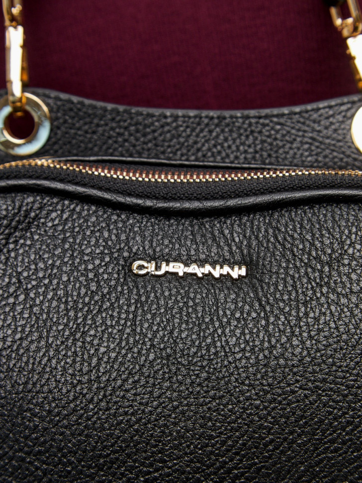 Сумка Curanni 2538 дольче замша черная