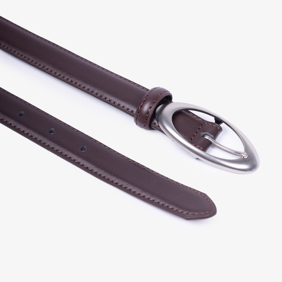 Ремень женский Baggins 25(2024) темно-коричневый Ремень женский Baggins 25(2024) темно-коричневый