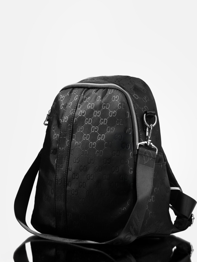 Сумка-рюкзак Jielshi 5228 чёрная Сумка-рюкзак Jielshi 5228 чёрная