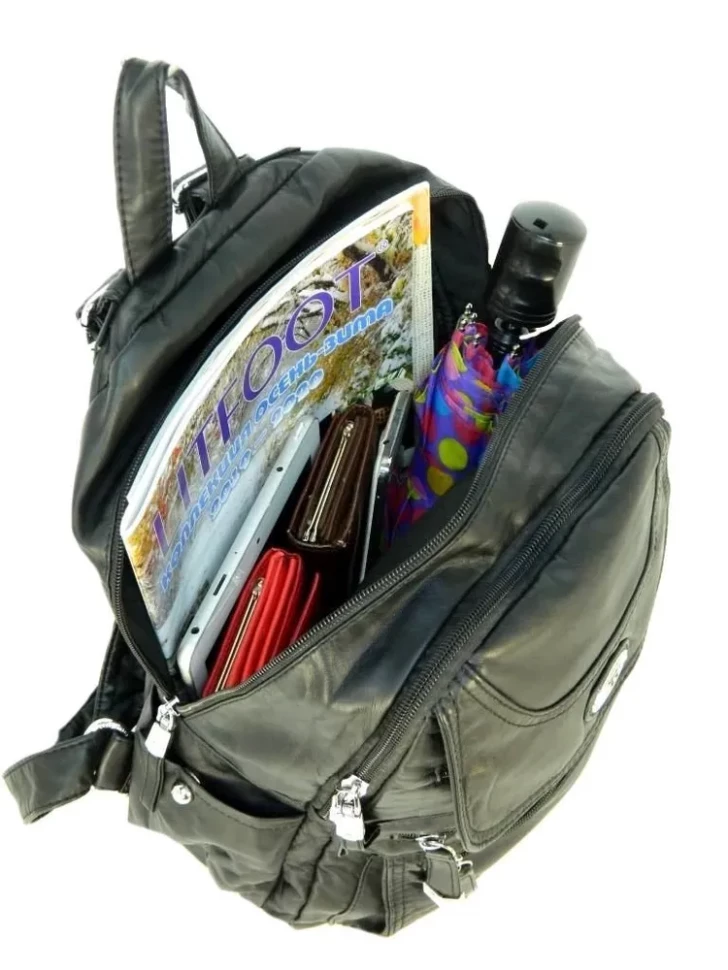 Рюкзак женский Dolphin 1787 зелёный Рюкзак женский Dolphin 1787 зелёный