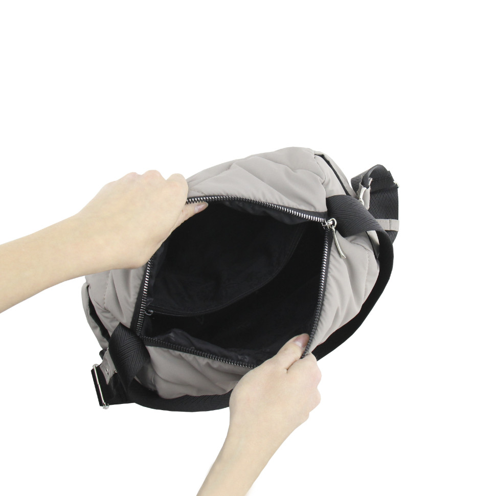 Сумка женская Olivi, 1050/1 серая Сумка женская Olivi, 1050/1 серая