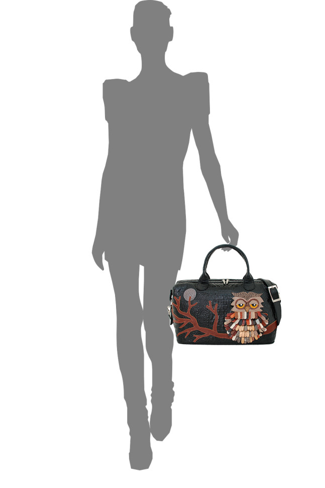 Сумка Protege ДС-195-93 "Сова" черный Сумка Protege ДС-195-93 "Сова" черный