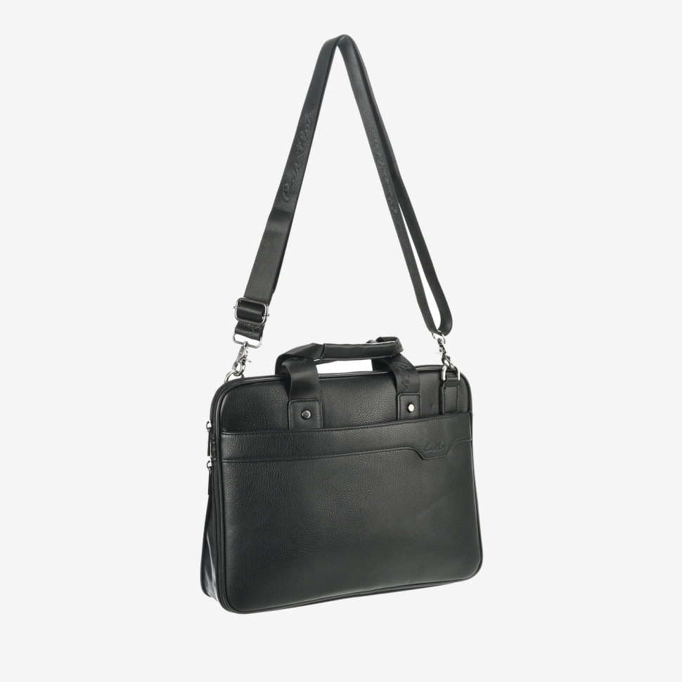 Сумка мужская Cantlor Ж03-702B-01 чёрная Сумка мужская Cantlor Ж03-702B-01 чёрная