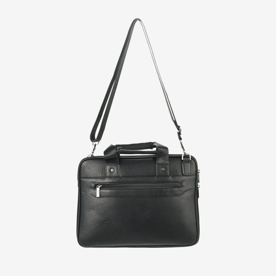 Сумка мужская Cantlor Ж03-702B-01 чёрная Сумка мужская Cantlor Ж03-702B-01 чёрная