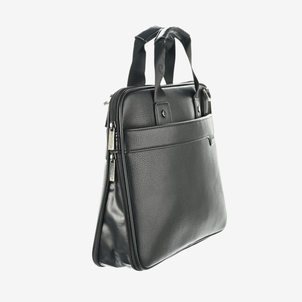 Сумка мужская Cantlor Ж03-702B-01 чёрная Сумка мужская Cantlor Ж03-702B-01 чёрная