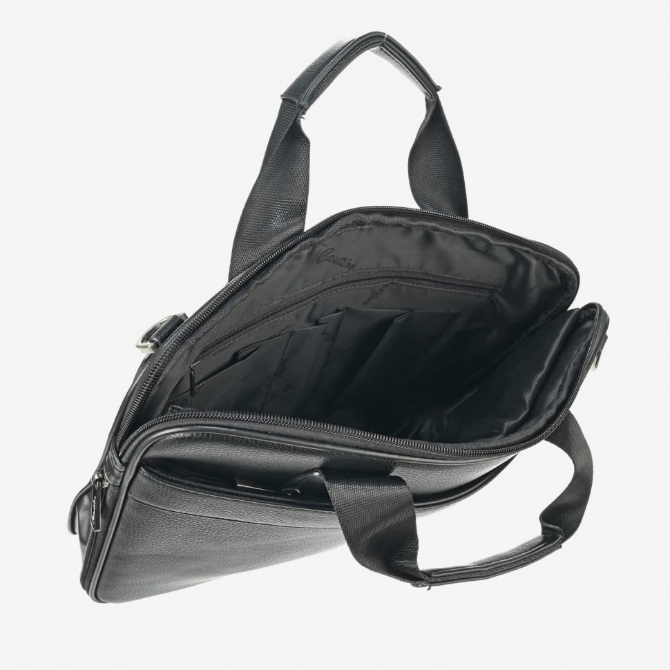 Сумка мужская Cantlor Ж03-702B-01 чёрная Сумка мужская Cantlor Ж03-702B-01 чёрная