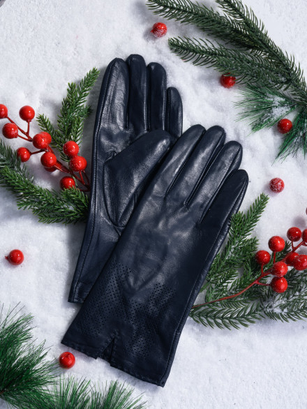 Перчатки женские Farelboss 2869 т.синие 