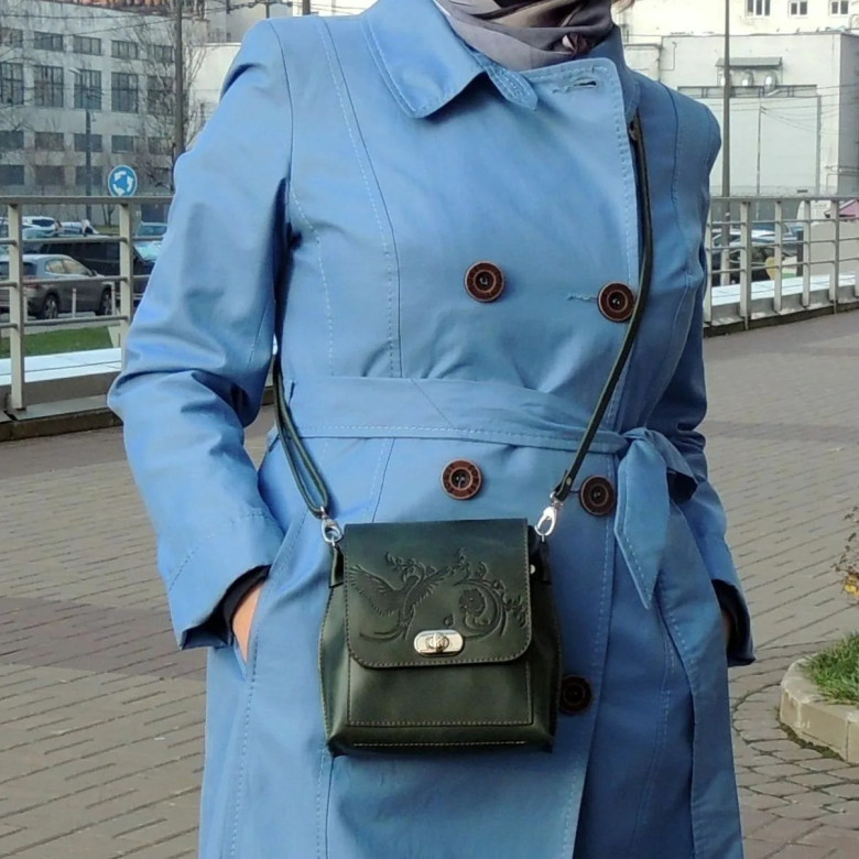 Сумка женская Natalia Kalinovskaya 76т.631 Грин зелёная