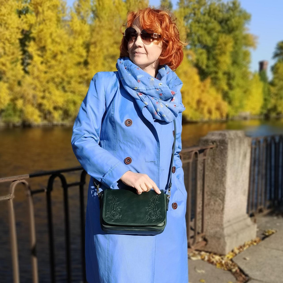 Сумка женская Natalia Kalinovskaya, «Кэнди» зеленая Сумка женская Natalia Kalinovskaya, «Кэнди» зеленая