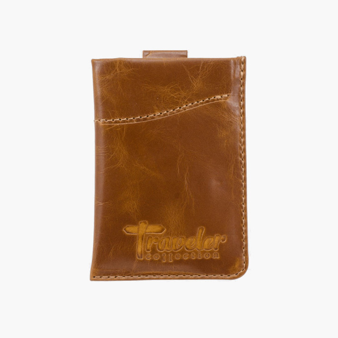 Картхолдер КХ-328-1926 "Traveler" светло-коричневый Картхолдер КХ-328-1926 "Traveler" светло-коричневый