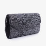Клатч женский Funxilan 1708-2 black/silver