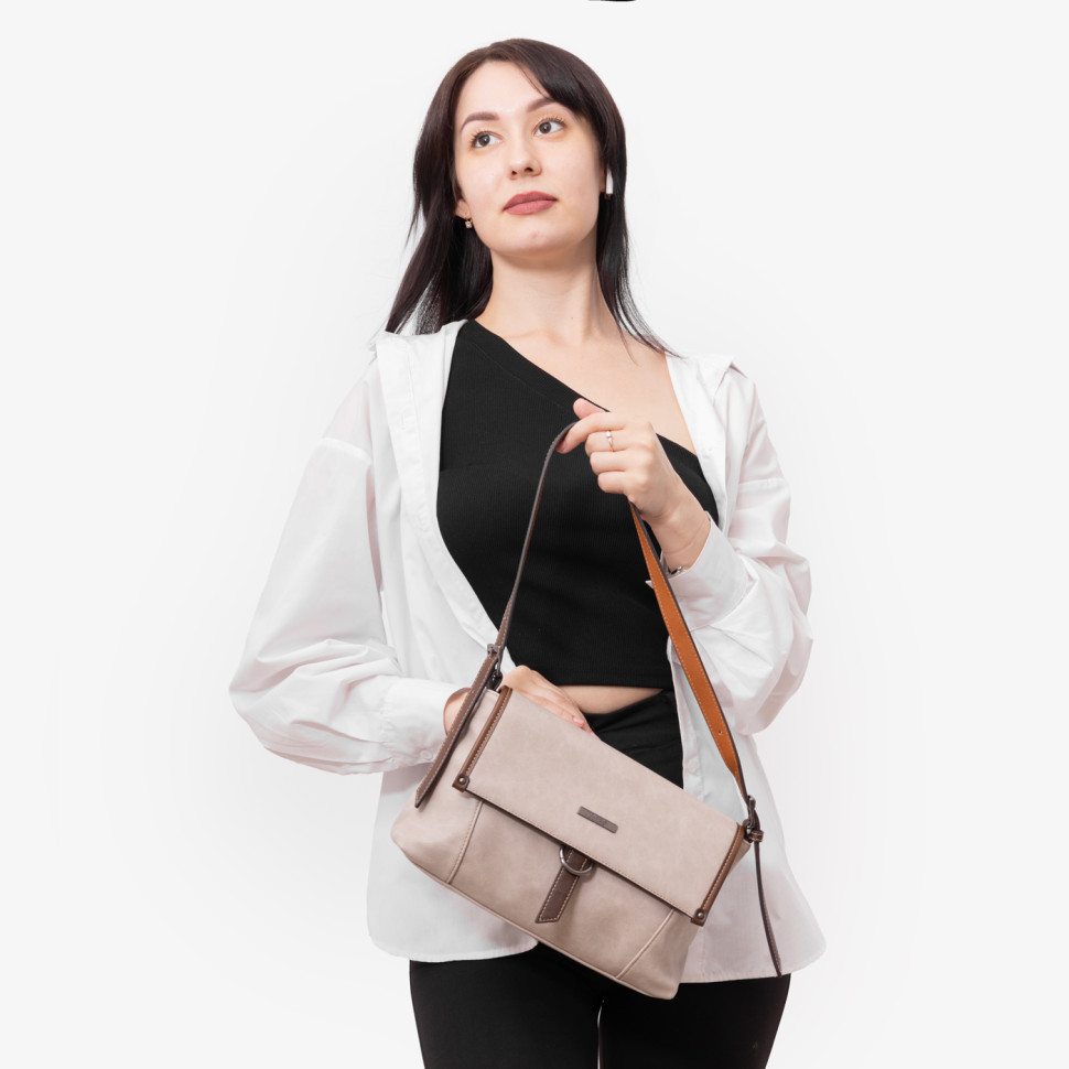 Сумка Flame Dance 1673 white-grey