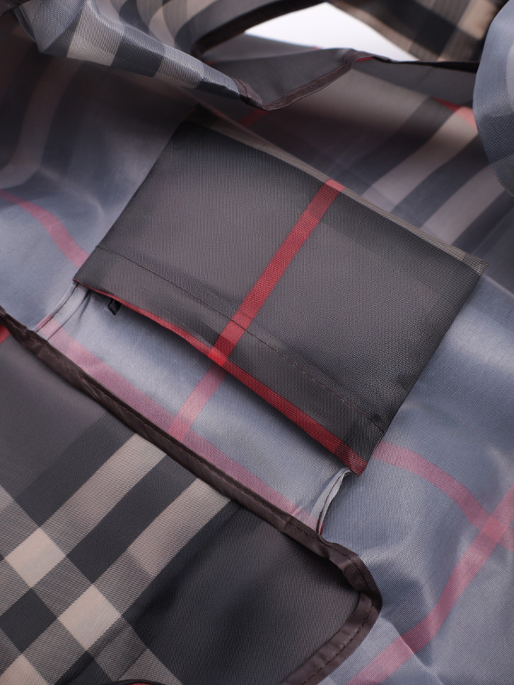 Сумка-трансформер. Ж01-0224 клетка коричневая Сумка-трансформер. Ж01-0224 клетка коричневая