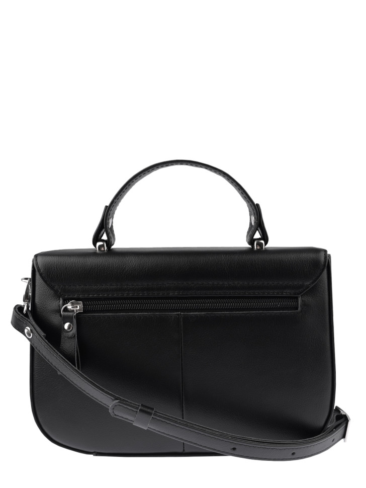 Сумка Esse 74525 МЕГАН DARK черная