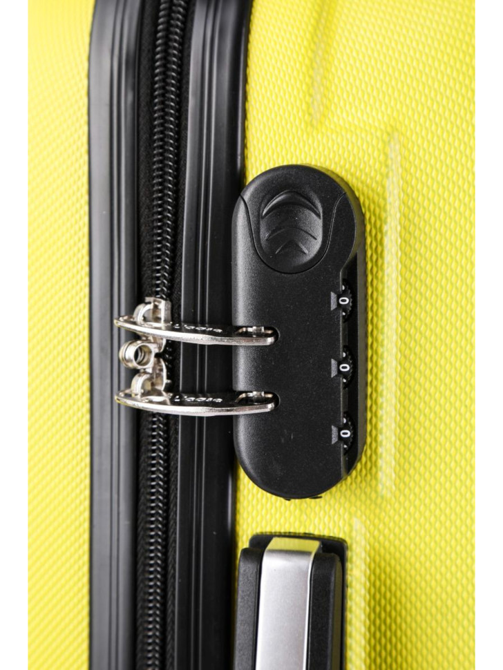 Чемодан L'Case, Krabi без расширения жёлтый