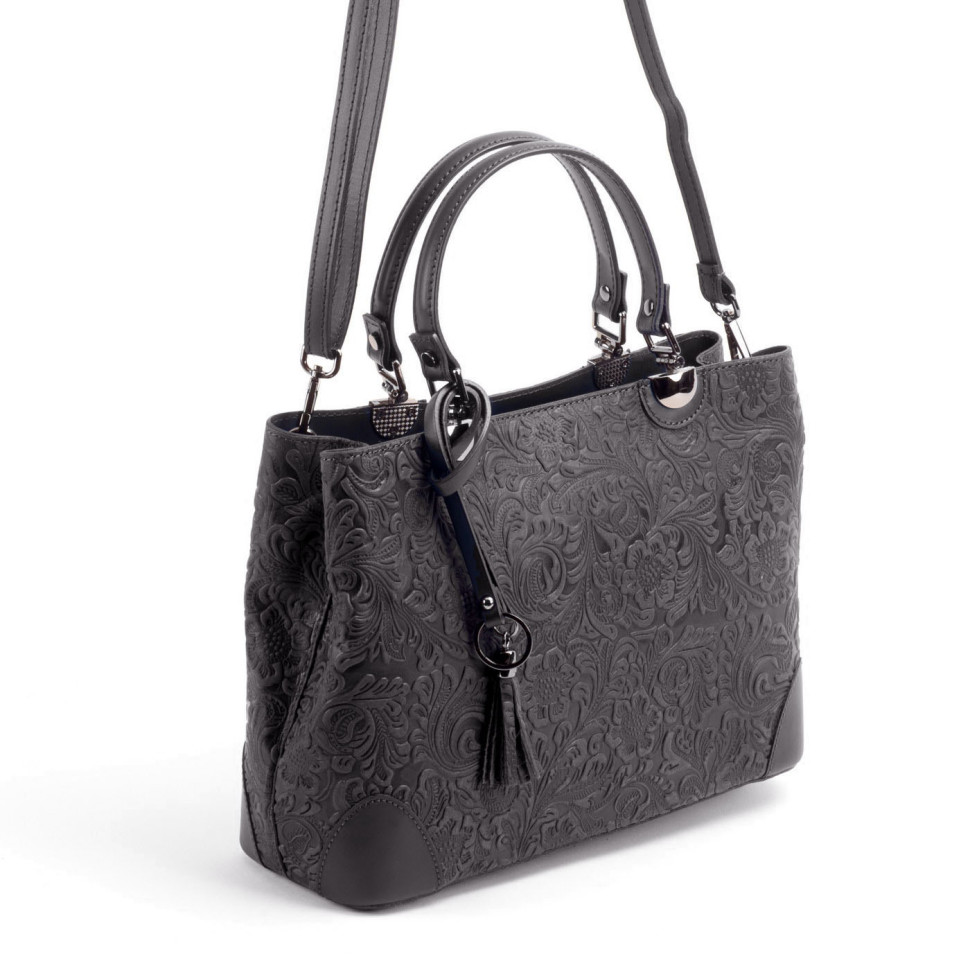 Сумка женская итальянская Roberta Firenze sissi 527 чёрная Сумка женская итальянская Roberta Firenze sissi 527 чёрная