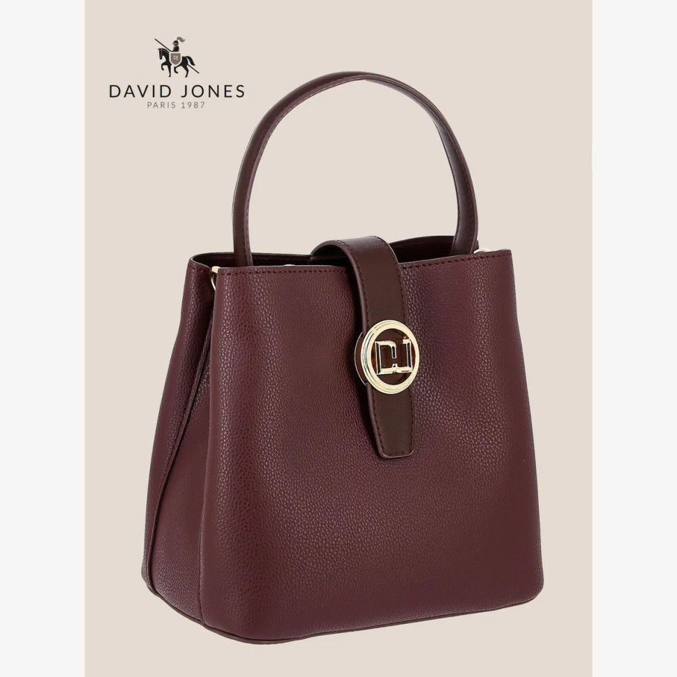 Сумка женская David Jones 7134 bordeaux Сумка женская David Jones 7134 bordeaux